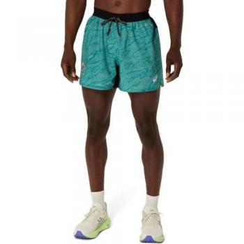 ASICS Shorts Fujitrail Verde Smeraldo 5 L