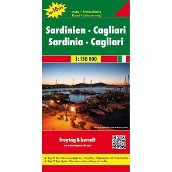 Freytag Berndt Autokarten, Sardinien-Cagliari