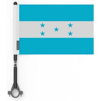 Outdoor Honduras Bicycle Flag Collection – 5 Flags, 14×21 cm, Polyester