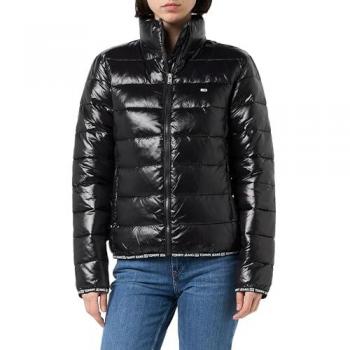 Tommy Jeans Glänzende Steppjacke mit Wattierung