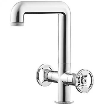 Robinet lavabo double levier haut, style rond, référence 7965300