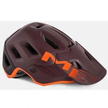 Casco Met Roam M Granate Naranja