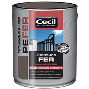 Peinture PE FER 25 L Brun Foncé (alternative nom)