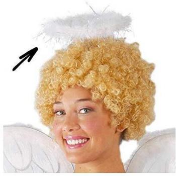 Aureola a Cerchietto Angelo Bianco