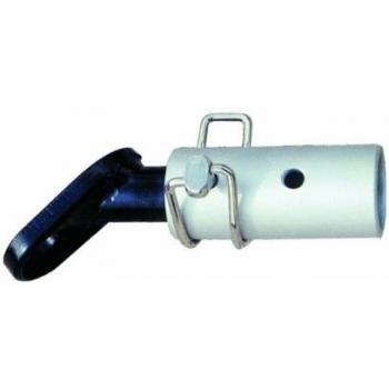 Compact Blue Bird Trailer Hitch – Silver/Black – Fits All Kid Bikes