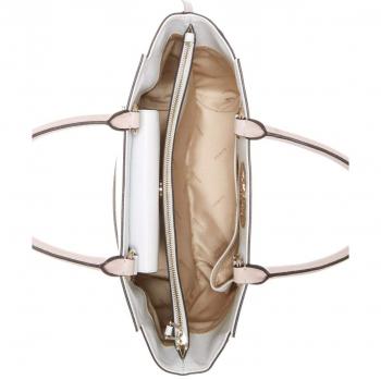 Guess Damen Open Road Society Handtasche, Mehrfarbig (Cameo Multi)