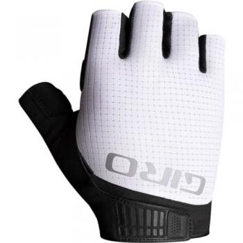 Weißes Giro Bravo II Gel-Handschuh für Herren L