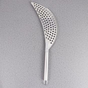 Plaque filtrante drainante pour cuisine, forme faucille