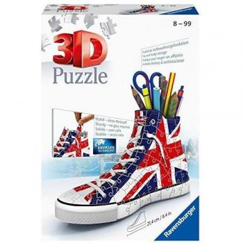 Union Jack Converse‑Style 108‑Piece 3D Puzzle