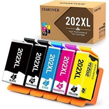 STAROVER Cartouche d'encre Compatible pour Epson 202XL