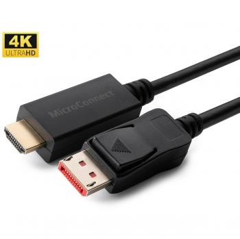 MicroConnect Câble HDMI 4K 2 m + Adaptateur