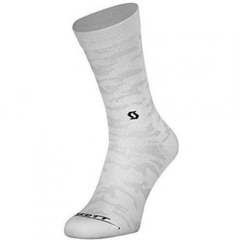 White Scott Trail Camouflage Crew Socks – 42/44