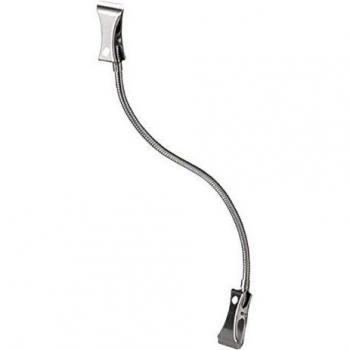 120 mm Silver Double‑Ended Sign Holder (GF176)