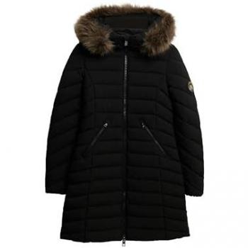 Doudoune Superdry Fuji avec capuche en fausse fourrure