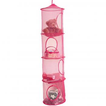 Tier Large Toys Storage Hanging Net Organiser Basket