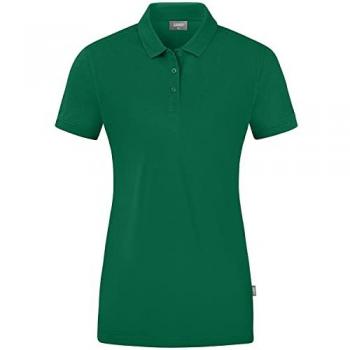 JAKO Damen Polo Shirt Doubletex Grün Größe 40