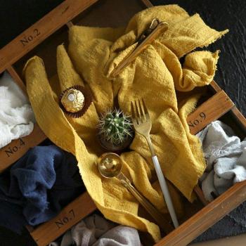 Linen Cotton Cloth for Baked Bread Photography