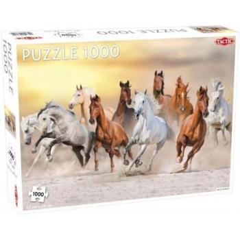 Puzzel Dieren: Vrije Paarden
