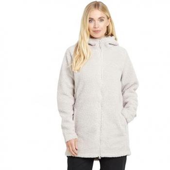 Peter Storm Women’s Snug Longline Fleece – Beige, Female Size 18