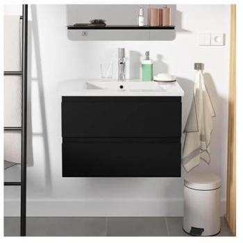 Conjunto lavabo cerámico Sorrento 60cm con grifo cromado