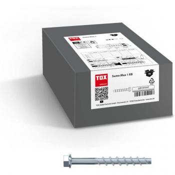 Ancrage Sumomax 10 × 140 mm (25 pièces) – Kit complet