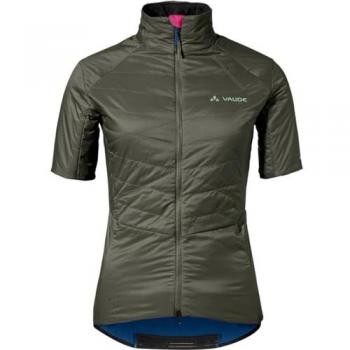 Women's 42 Khaki Vaude Bike Kuro Short Sleeve Jersey