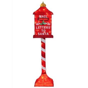 Rosso Natale Luci 60 Led 13cm