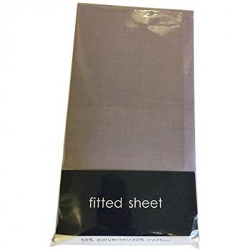 Silvery 56P PolyCotton King Bed Sheet