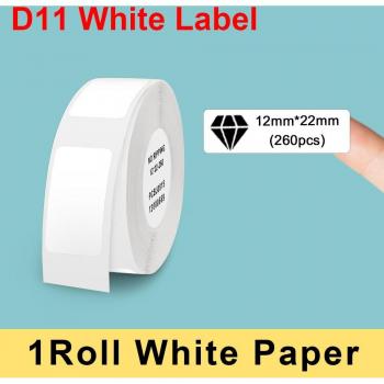 D11 D110 Lichtgevende Stickers voor Niimbot Label Maker, 13x35 mm, 90 stuks