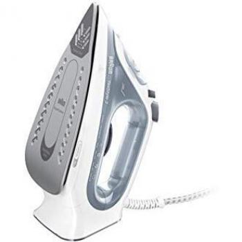 Braun SI 3054 Dampfbügeleisen, Grau Keramiksohle, 2 m, 180 g/min, , 2400 W, 0,27 Liter (SI3054GY)