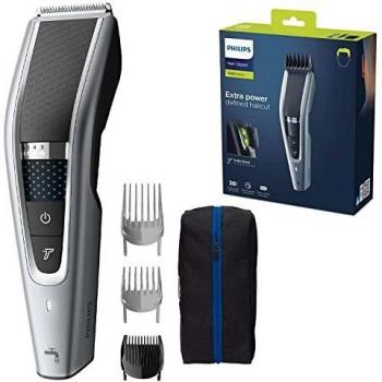 Philips Hair Clipper Série 5000, Tondeuse à Cheveux Lavable avec Technologie Trim-n-Flow Pro (HC5630/15)