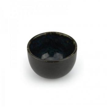 Phobos Coppetta Nera con Dettaglio Blu – Kit da 6 (9,5 cm)