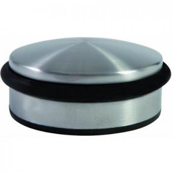 Alba Weighted Doorstop 110 x 40 mm Silver