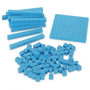 Early Childhood Math Skills: Base Ten Blocks – 5+ Multicolor Pack