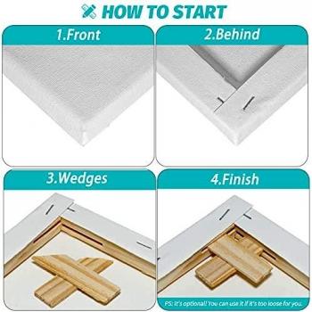 PrimeCanvas 60x50 to 20x15 Acrylic Painting Boards