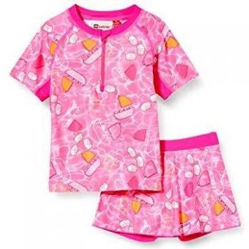 Lego Wear Lwtonja UV Set Lsf 50 Plus Ensemble de Bain, Rose