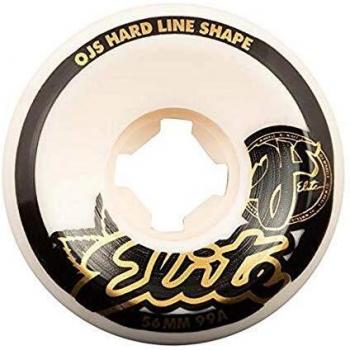 OJ's White 99A Hardline Skateboard Wheels