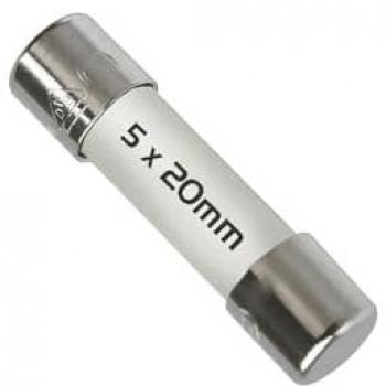 Set di fusibili in ceramica 5x20 mm 500 mA 10 A 600 V