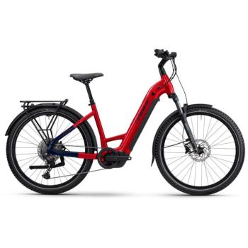 Haibike TREKKING 7 Low dynamite red/blue glänzend