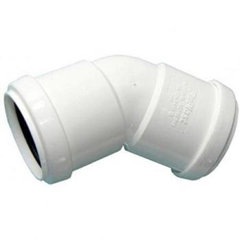 FloPlast Push-Fit Waste Fittings 40mm 135° Bend
