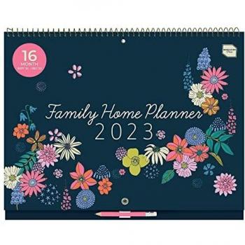 2022 2023 Calendar, Family Planner with Tabs & Stickers
