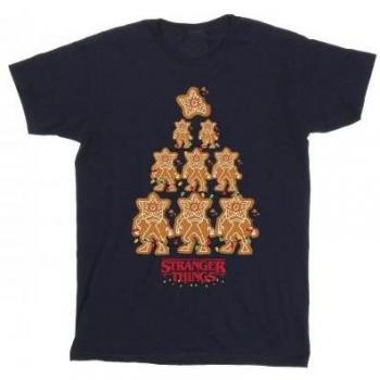 Men's Stranger Things Gingerbread XL White Tee