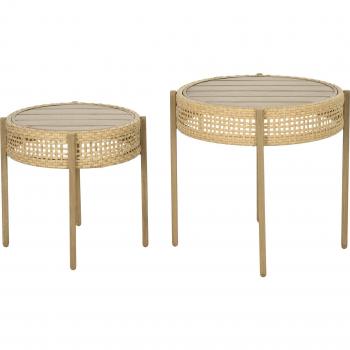 Outdoor‑Indoor Boho‑Rattan Ensemble
