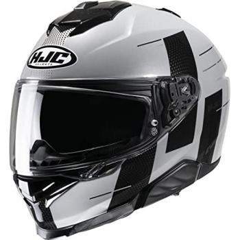HJC i71 Peka Casque Noir Gris XL