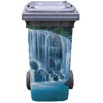 Adhesive Removable Waterproof Decals for Trash Bin Covers 120L 240L