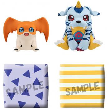 Set de Estatuas PVC Digimon Adventure Gabumon y Patamon