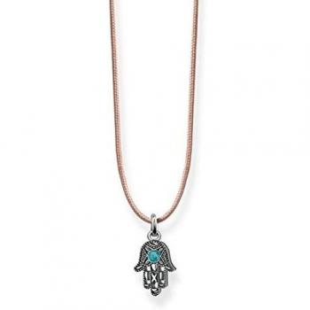 Thomas Sabo Neck Chain – Argent 925, Turquoise Accent, 80 cm