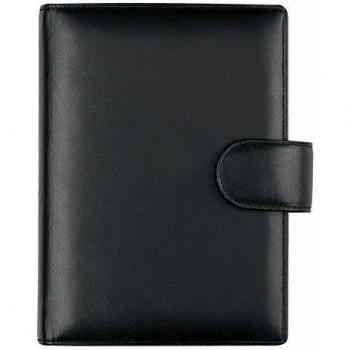 SUCCES Mini Ringbuch Cadiz Rindle2024 84136502U schwarz mit Lasche 15mm