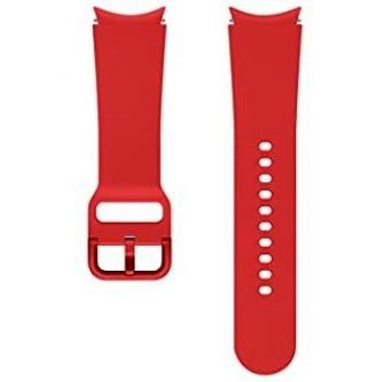 Correa de Silicona Roja Samsung Ridge Sport Band para Galaxy Watch 4 S/M
