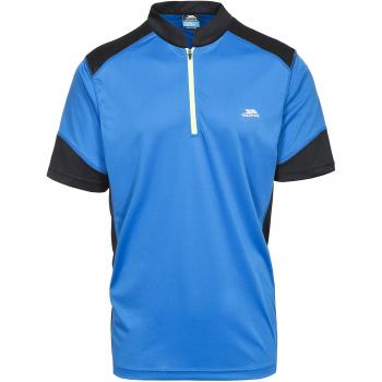 Blaues Damen‑Fahrradtrikot S – Schnelltrockend, mit Rückentasche (Trespass Dudley)